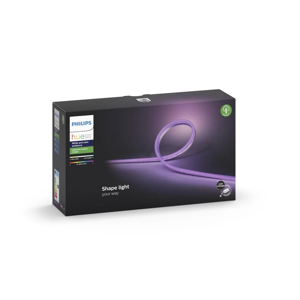 Philips Hue Udendørs Lightstrip 5m 3 Philips Hue Udendørs Lightstrip 5m