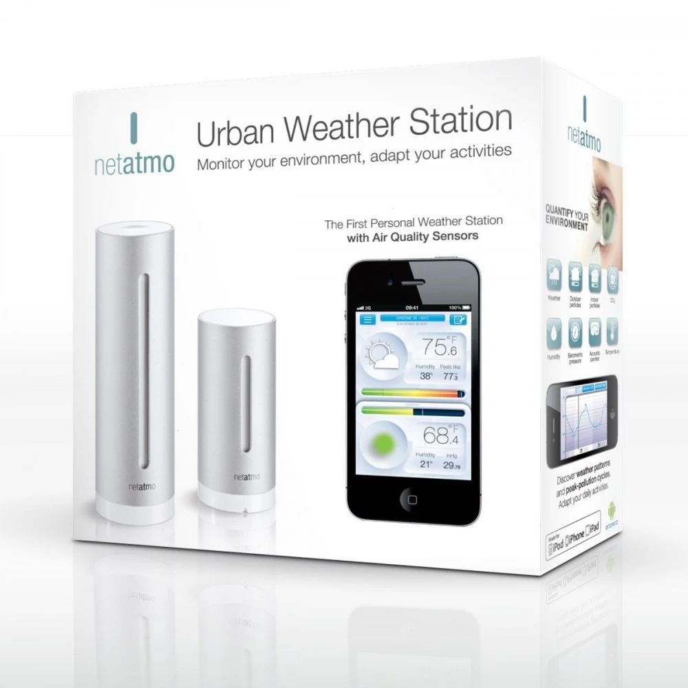 Netatmo Weather Urban Vejrstation 8 Netatmo Weather Urban Vejrstation - Billede 6