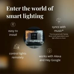 Twinkly Light Cluster - 400LED Aww 6m Bt+Wi-Fi, GEN II -Homeshop Salgsbutik unnamed file 1292