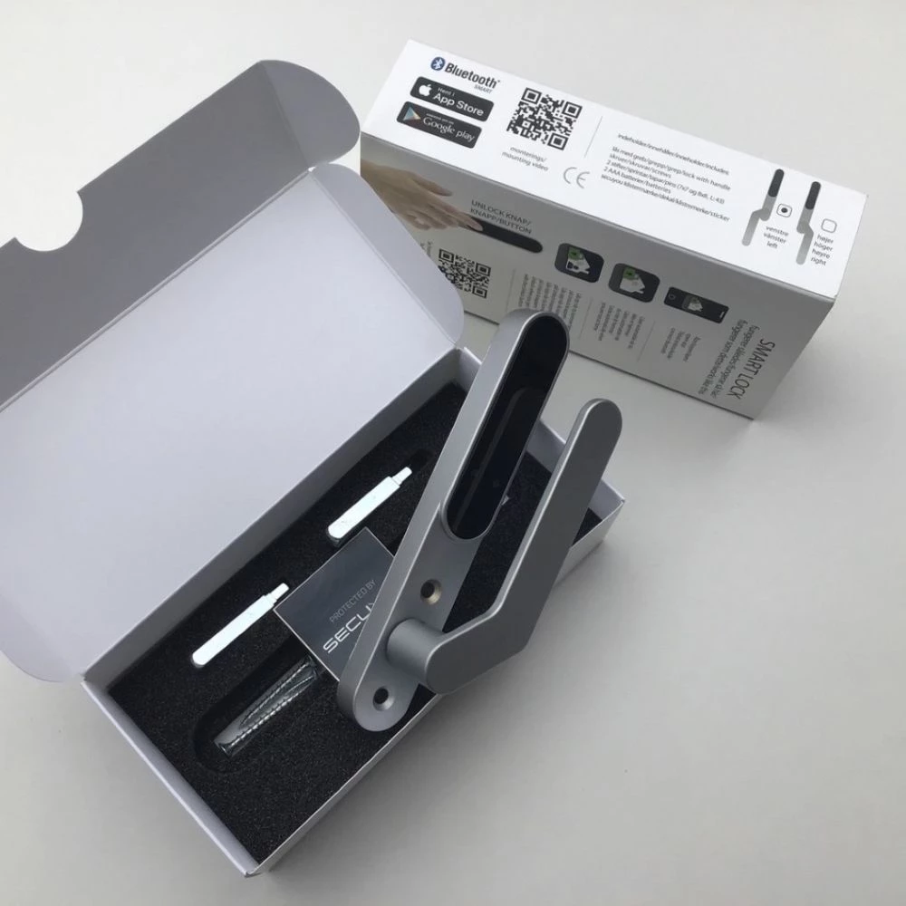 Secuyou Smart Lock - Højre Greb Elektronisk Dørlås - Til Indvendig Montering 3 Secuyou Smart Lock - Højre Greb Elektronisk Dørlås - Til Indvendig Montering