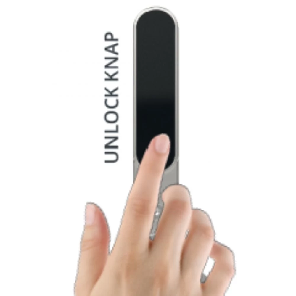 Secuyou Smart Lock - Højre Greb Elektronisk Dørlås - Til Indvendig Montering 6 Secuyou Smart Lock - Højre Greb Elektronisk Dørlås - Til Indvendig Montering - Billede 4