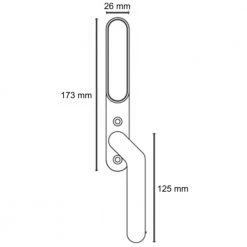 Secuyou Smart Lock - Højre Greb Elektronisk Dørlås - Til Indvendig Montering 16 Secuyou Smart Lock - Højre Greb Elektronisk Dørlås - Til Indvendig Montering -Homeshop Salgsbutik unnamed file 1413