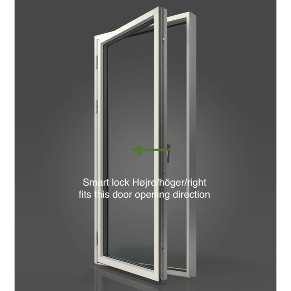 Secuyou Smart Lock - Højre Greb Elektronisk Dørlås - Til Indvendig Montering 9 Secuyou Smart Lock - Højre Greb Elektronisk Dørlås - Til Indvendig Montering - Billede 7