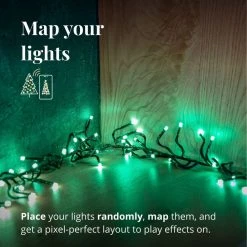 Twinkly Light Cluster - 400LED Rgb 6m Lang, GEN II -Homeshop Salgsbutik unnamed file 1753