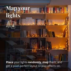 Twinkly Light Cluster - 400LED Rgb 6m Lang, GEN II -Homeshop Salgsbutik unnamed file 1761