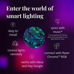 Twinkly Light Cluster - 400LED Rgb 6m Lang, GEN II -Homeshop Salgsbutik unnamed file 1762