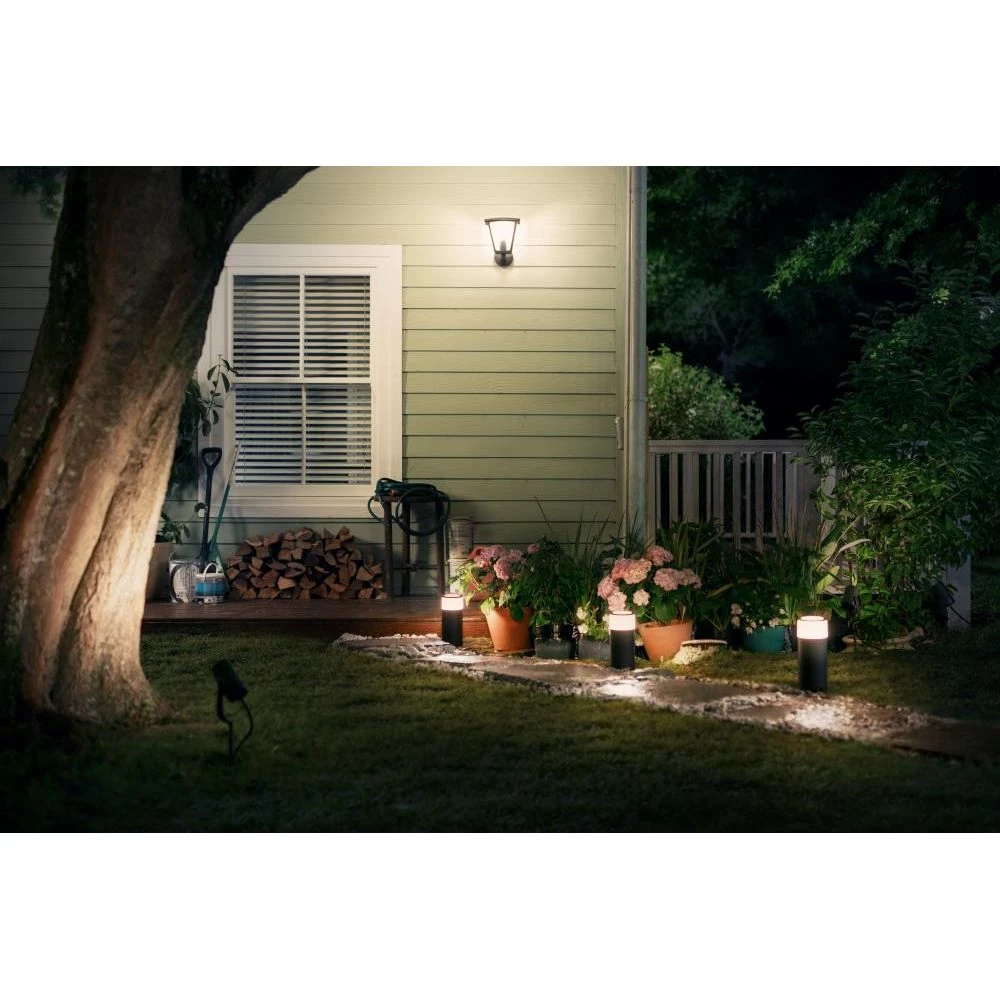 Philips Hue Calla Udendørs Bedlampe Startpakke 4 Philips Hue Calla Udendørs Bedlampe Startpakke - Billede 2
