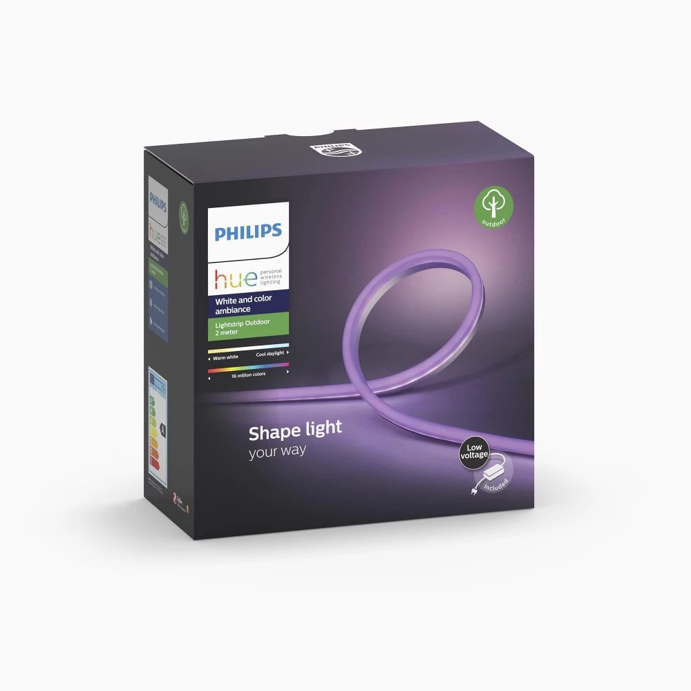 Philips Hue Udendørs Lightstrip 2m 3 Philips Hue Udendørs Lightstrip 2m
