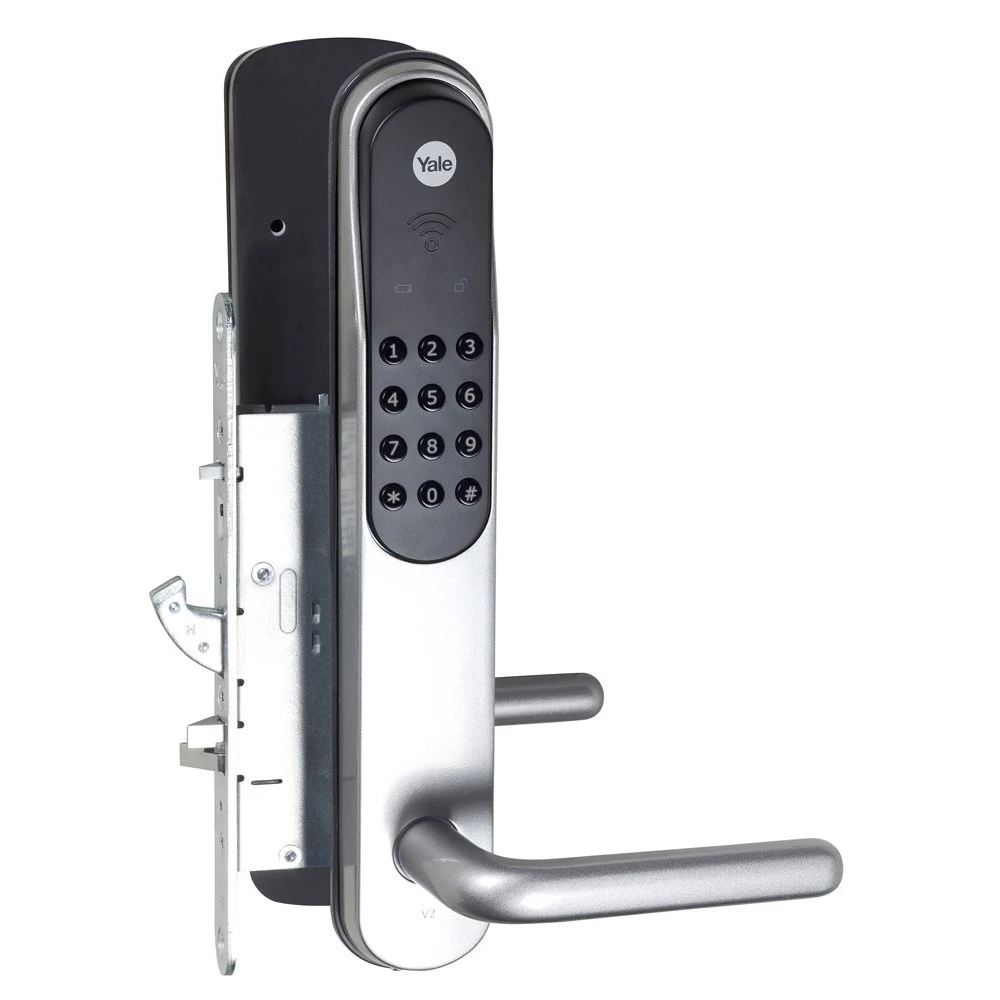 Yale Doorman Sølv M/ Låsekasse SPL 3 Yale Doorman Sølv M/ Låsekasse SPL