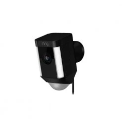 Ring Spotlight Overvågningskamera M Ledning Sort