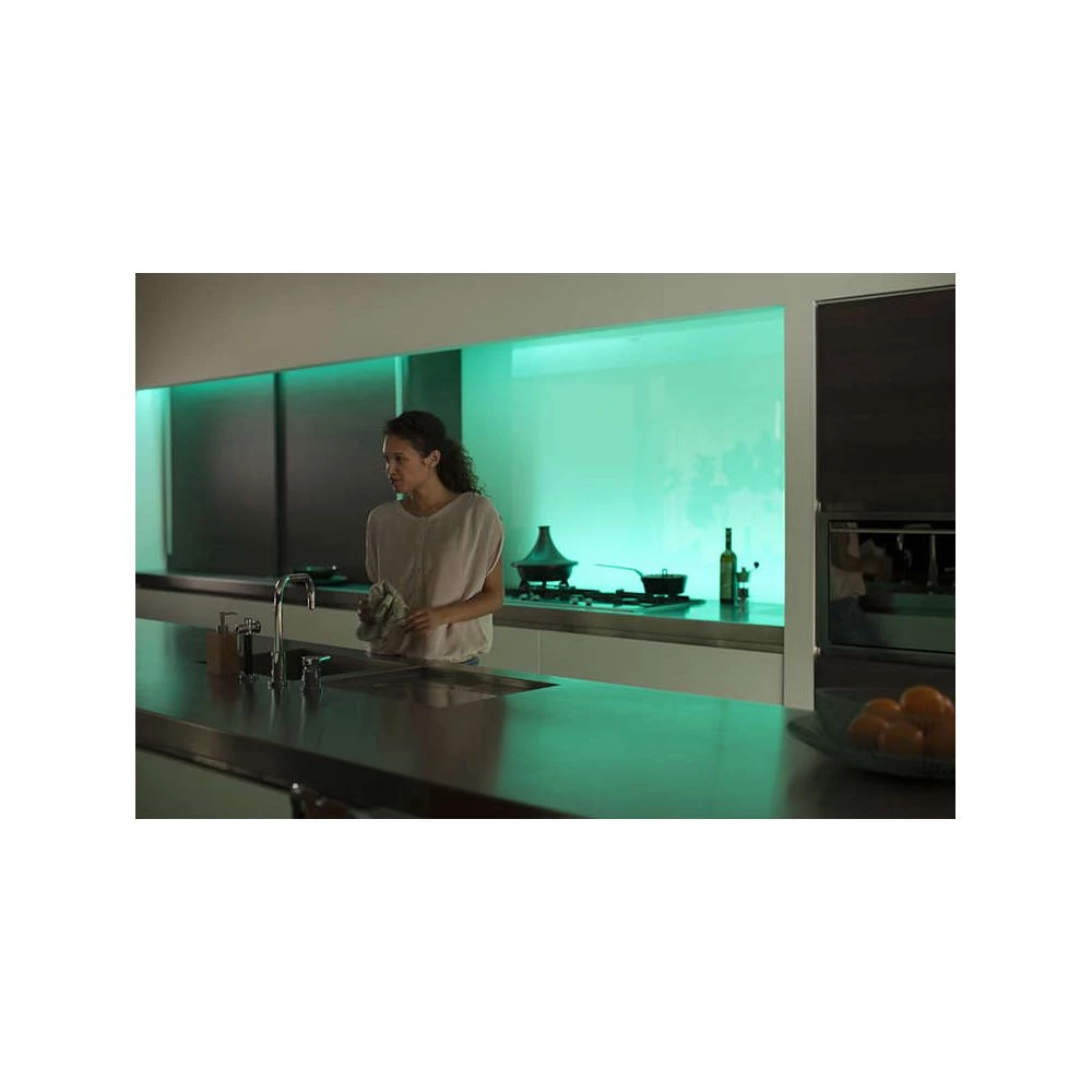 Philips Hue Lightstrips Plus - 2 Meter Startsæt - Version 4 16 Philips Hue Lightstrips Plus - 2 Meter Startsæt - Version 4 - Billede 14