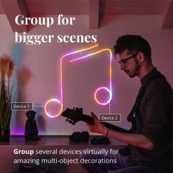 Twinkly Lightstrip - Flex Starter Kit 2m -Homeshop Salgsbutik unnamed file 1318