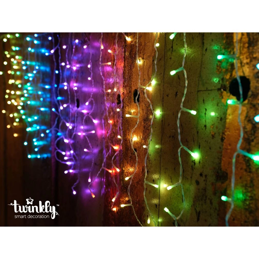 Twinkly Light Wall Smart Lysgardin 120 LED GEN I 7 Twinkly Light Wall Smart Lysgardin 120 LED GEN I - Billede 5