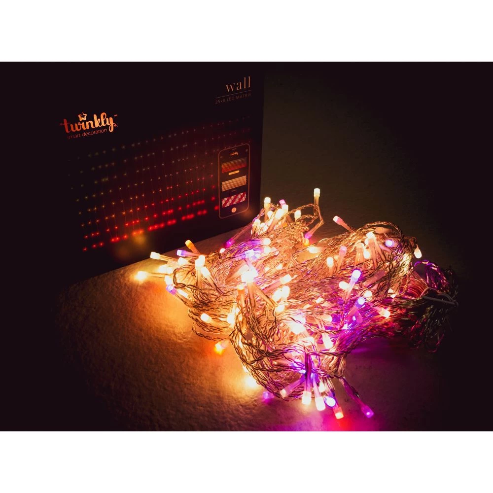 Twinkly Light Wall Smart Lysgardin 120 LED GEN I 11 Twinkly Light Wall Smart Lysgardin 120 LED GEN I - Billede 9