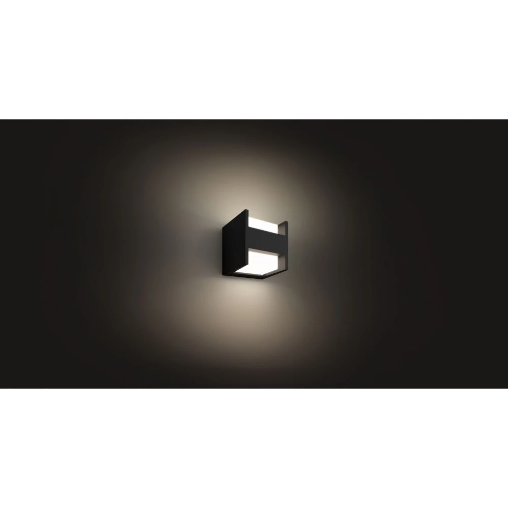 Philips Hue Outdoor Fuzo Væglampe Up/Down 10 Philips Hue Outdoor Fuzo Væglampe Up/Down - Billede 8