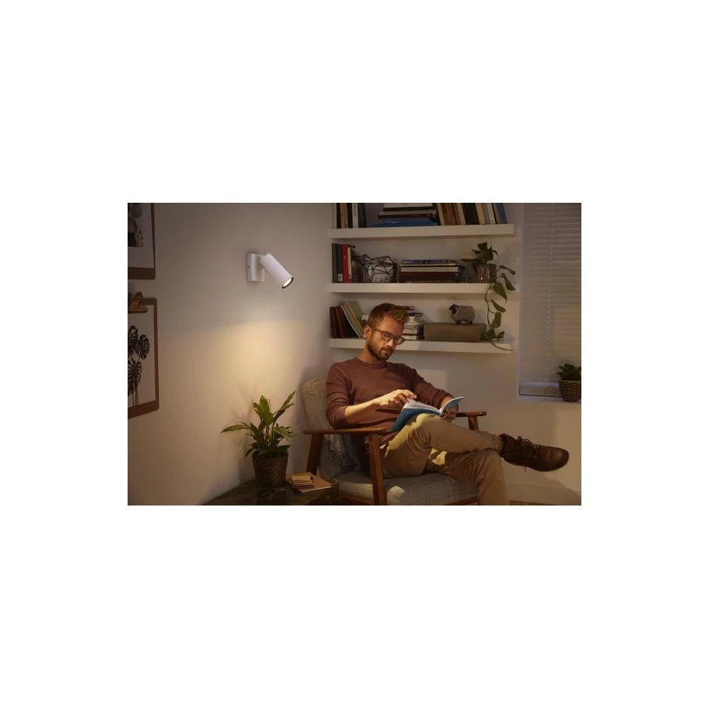 Philips Hue Buratto Enkelt Spot Hvid 1x5.5W 240V 12 Philips Hue Buratto Enkelt Spot Hvid 1x5.5W 240V - Billede 10