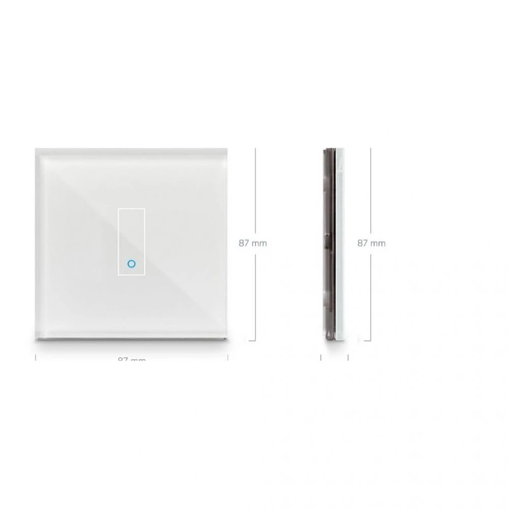 Iotty Smart Switch Base Single-gang - Design You Own Smart Switch 6 Iotty Smart Switch Base Single-gang - Design You Own Smart Switch - Billede 4