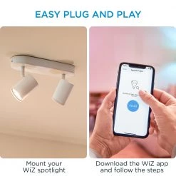 WiZ Imageo Spots 2x5W W 27-65K TW - Tunable White -Homeshop Salgsbutik unnamed file 1641