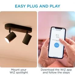 WiZ Imageo Spots 2x5W B 27-65K TW - Tunable White 24 WiZ Imageo Spots 2x5W B 27-65K TW - Tunable White -Homeshop Salgsbutik unnamed file 1659