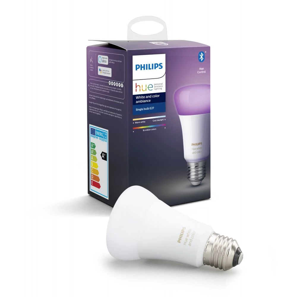 Philips Hue White & Colour Ambience 9W A60 E27 3 Philips Hue White & Colour Ambience 9W A60 E27
