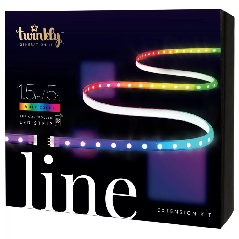 Twinkly Lightstrip - Line Forlænger Kit 1,5m Hvid 3 Twinkly Lightstrip - Line Forlænger Kit 1,5m Hvid