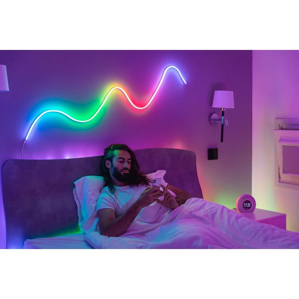 Twinkly Lightstrip - Line Forlænger Kit 1,5m Hvid 8 Twinkly Lightstrip - Line Forlænger Kit 1,5m Hvid - Billede 6