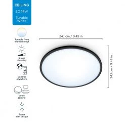 WiZ SuperSlim Loftlampe 14W B RD 27-65K TW - Tunable White -Homeshop Salgsbutik unnamed file 2065