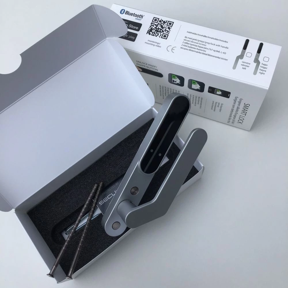 Secuyou - Højre Greb - Til Udvendig Montering (uden Elektronik) 4 Secuyou - Højre Greb - Til Udvendig Montering (uden Elektronik) - Billede 2