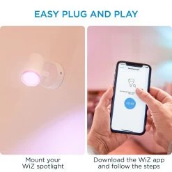 WiZ Imageo Spots 1x5W W 22-65K RGB - Color -Homeshop Salgsbutik unnamed file 2297