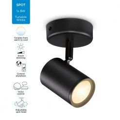 WiZ Imageo Spots 1x5W B 27-65K TW - Tunable White -Homeshop Salgsbutik unnamed file 2359