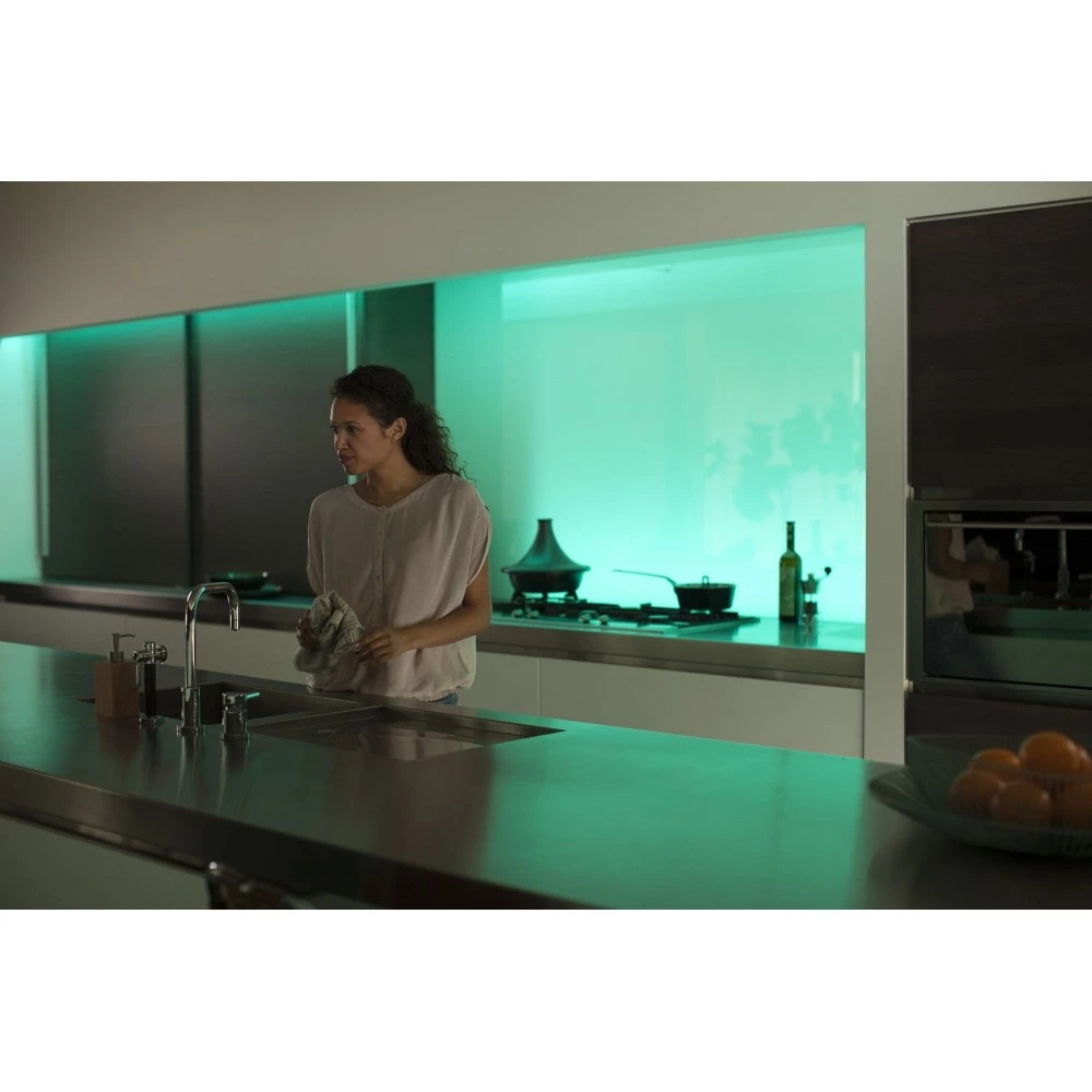 Philips Hue Lightstrips Plus - 1 Meter Forlænger Version 4 13 Philips Hue Lightstrips Plus - 1 Meter Forlænger Version 4 - Billede 11