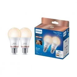 Philips Smart LED Tunable White - Standard E27 Pære 2-pak