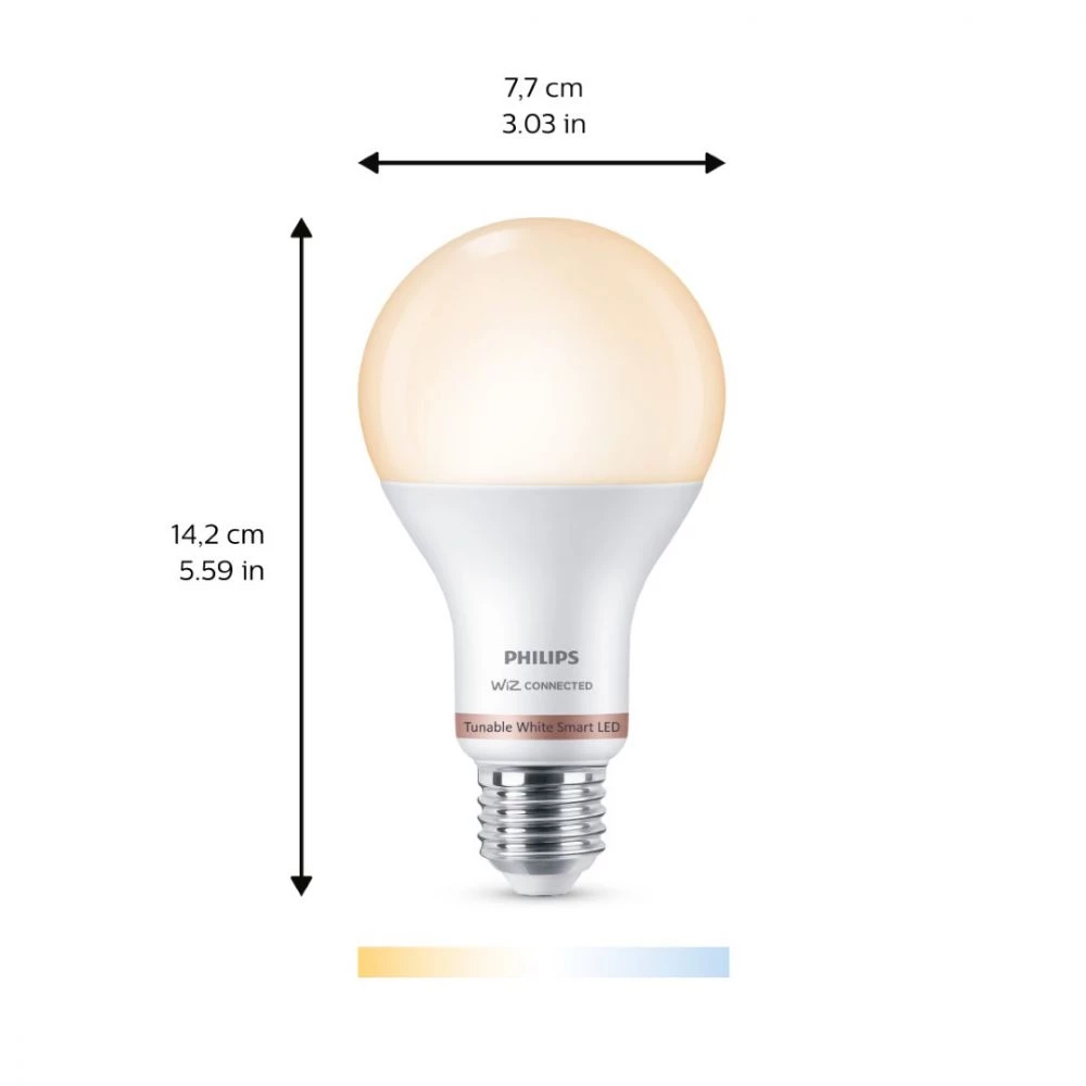 Philips Smart LED Tunable White - Pære A67 E27 4 Philips Smart LED Tunable White - Pære A67 E27 - Billede 2