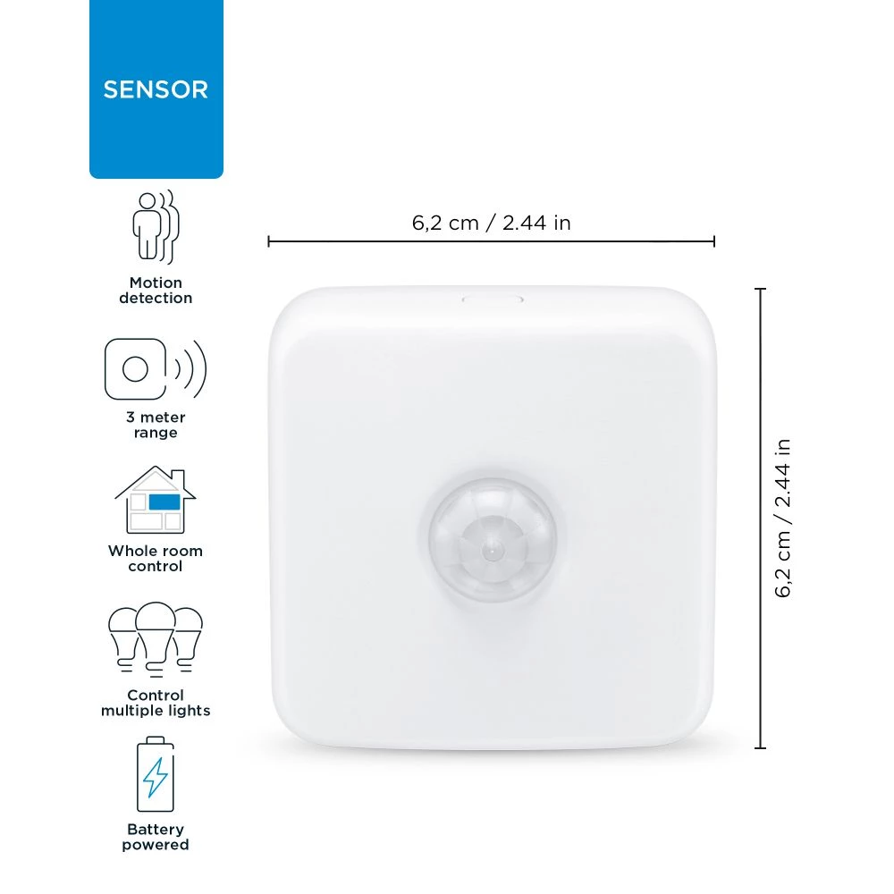 WiZ Wireless Sensor Med Batterier 8 WiZ Wireless Sensor Med Batterier - Billede 6