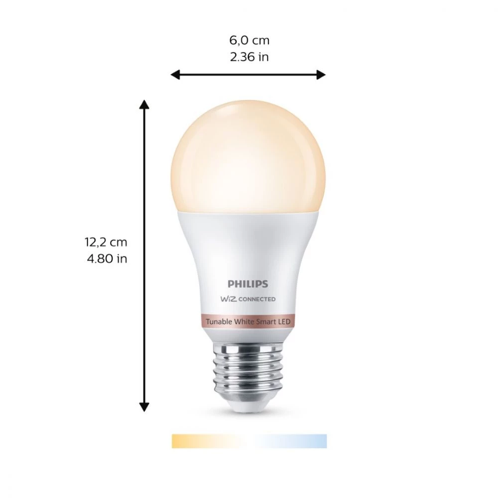 Philips Smart LED Tunable White - Standard E27 Pære 4 Philips Smart LED Tunable White - Standard E27 Pære - Billede 2