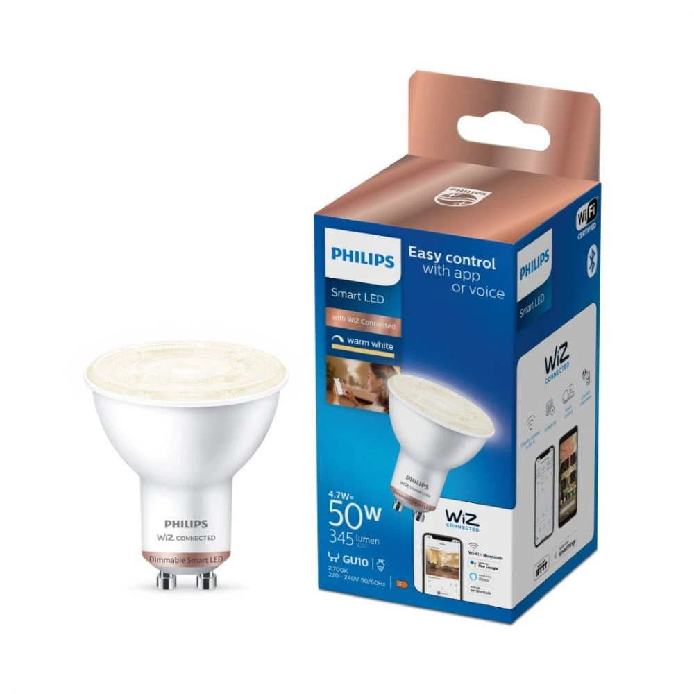 Philips Smart LED Dimmable - Spot GU10 3 Philips Smart LED Dimmable - Spot GU10