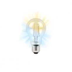 FESH Smart Home LED Pære - Kold/varm Deko E27 5,5w Klar Ø 60