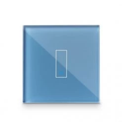 Iotty Smart Switch Single Button Faceplate - Design Your Own Smart Switch Colour: Cyan