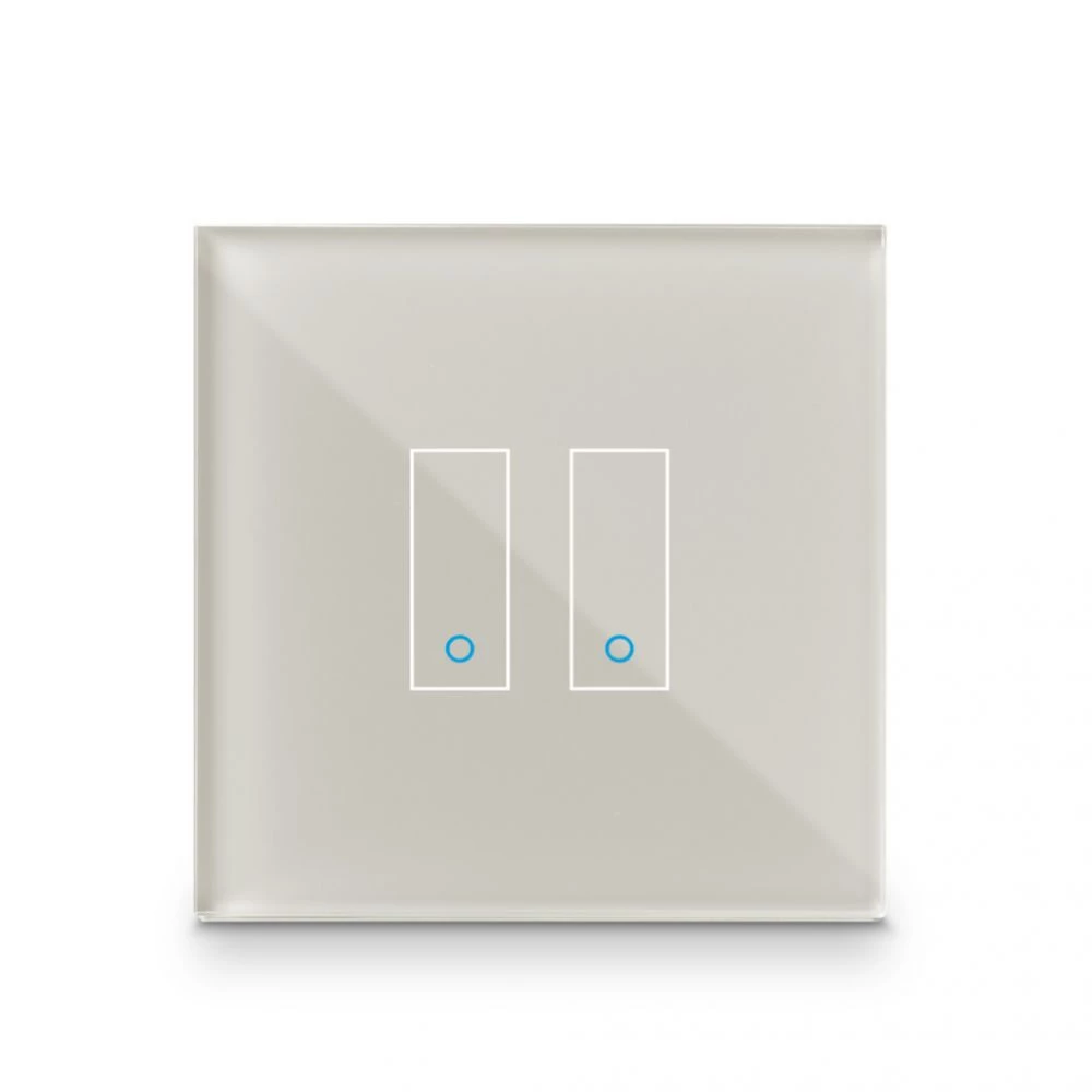 Iotty Smart Switch Double Button Faceplate - Design Your Own Smart Switch Colour: Tan 3 Iotty Smart Switch Double Button Faceplate - Design Your Own Smart Switch Colour: Tan