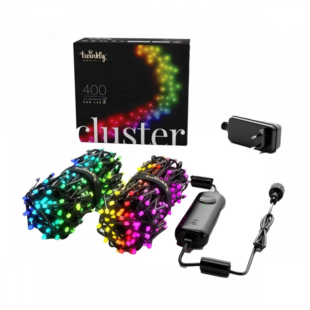 Twinkly Light Lysgardin - 210LED RGBW 1m Bred 2,1m Lang GEN II 4 Twinkly Light Lysgardin - 210LED RGBW 1m Bred 2,1m Lang GEN II - Billede 2