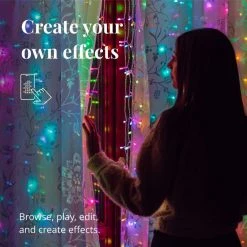 Twinkly Light Lysgardin - 210LED RGBW 1m Bred 2,1m Lang GEN II 19 Twinkly Light Lysgardin - 210LED RGBW 1m Bred 2,1m Lang GEN II -Homeshop Salgsbutik unnamed file 378