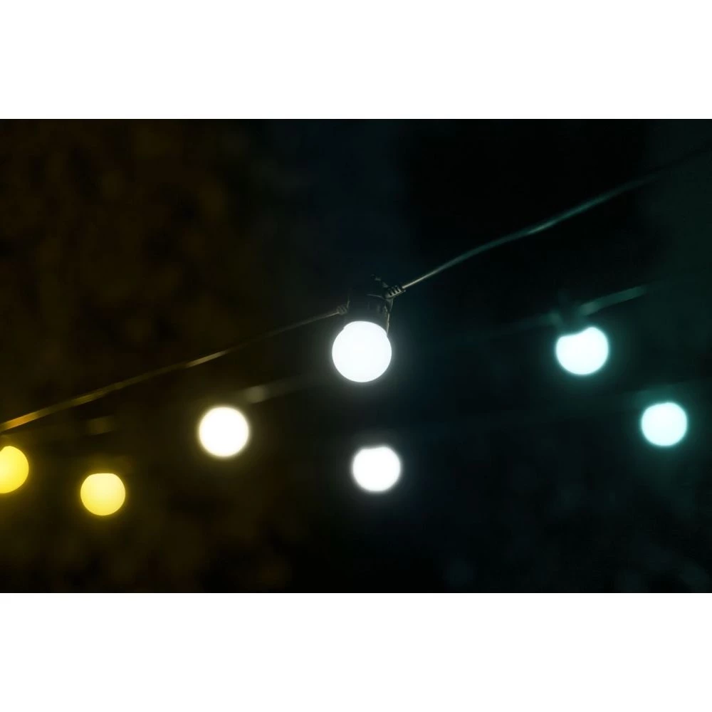 Twinkly Festoon Party Lights Lyskæde 20LED AWW G45 Bulbs 6 Twinkly Festoon Party Lights Lyskæde 20LED AWW G45 Bulbs - Billede 4