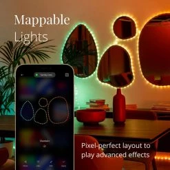 Twinkly Light Dots 200LED RGB 10m Transparent -Homeshop Salgsbutik unnamed file 476