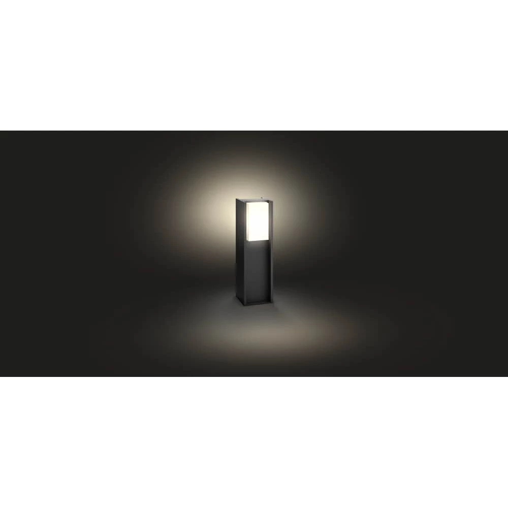 Philips Hue Turaco Bedlampe Anthracite 1x9.5W 230V 8 Philips Hue Turaco Bedlampe Anthracite 1x9.5W 230V - Billede 6