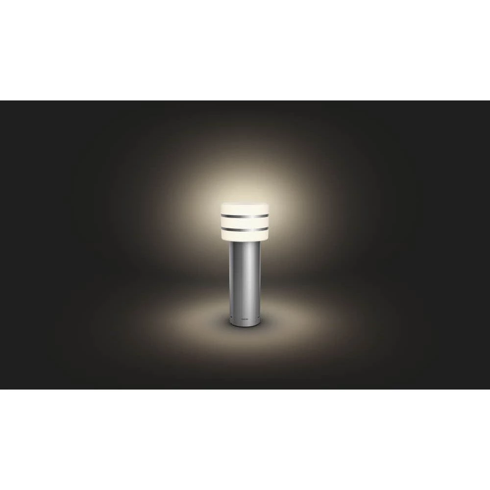 Philips Hue Tuar Bedlampe Inox 1x9.5W 230V 7 Philips Hue Tuar Bedlampe Inox 1x9.5W 230V - Billede 5