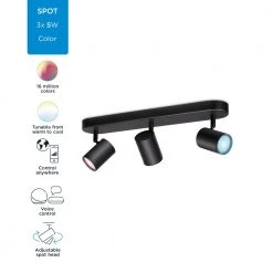 WiZ Imageo Spots 3x5W B 22-65K RGB - Color -Homeshop Salgsbutik unnamed file 856