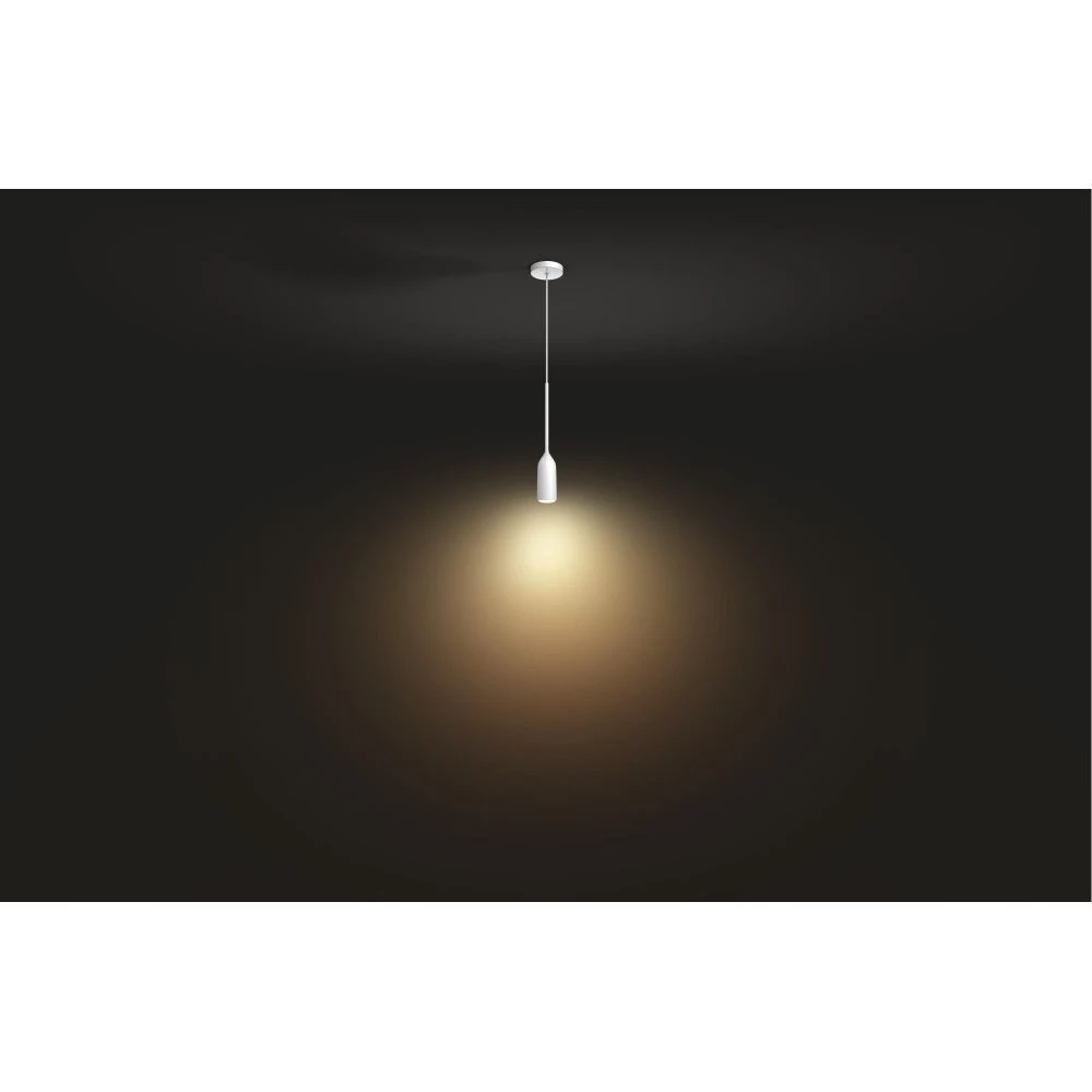Philips Hue Devote Hue Pendel Hvid 1x9.5W 230V (med Fjernbetjening) 4 Philips Hue Devote Hue Pendel Hvid 1x9.5W 230V (med Fjernbetjening) - Billede 2