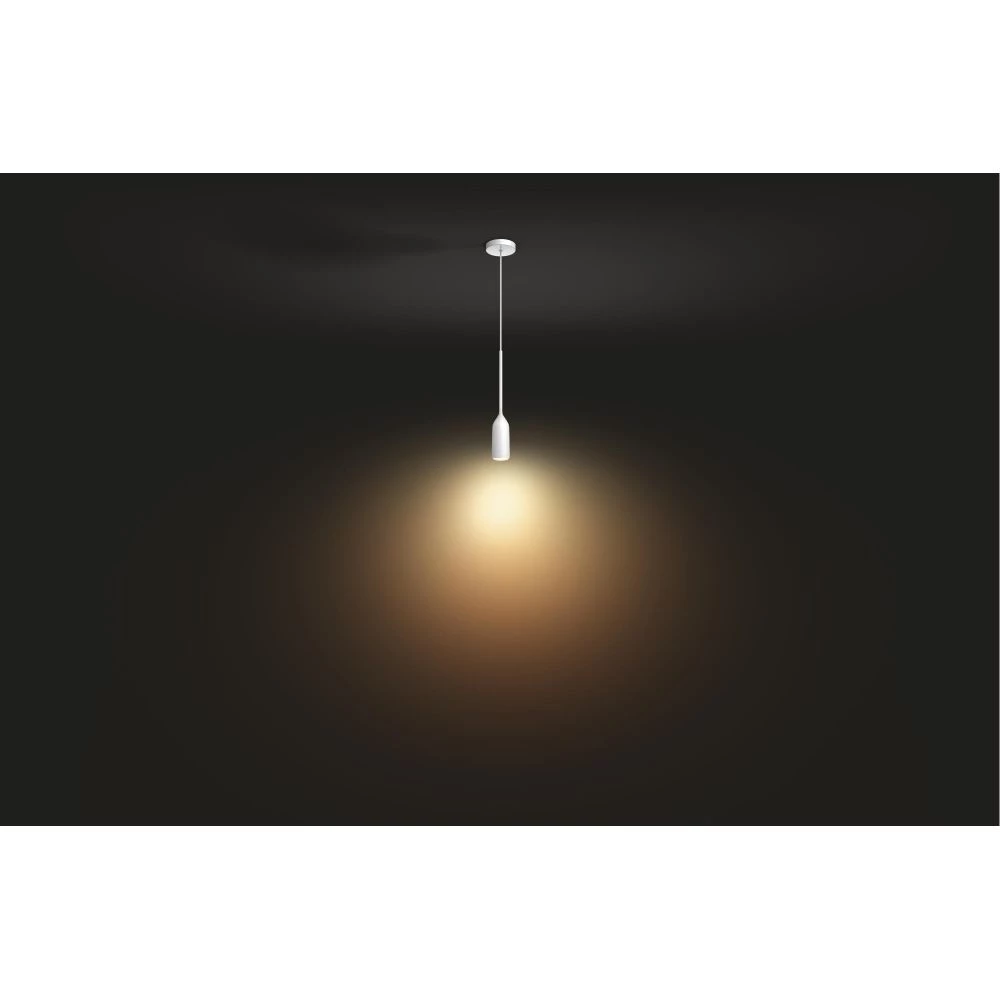 Philips Hue Devote Hue Pendel Hvid 1x9.5W 230V (med Fjernbetjening) 5 Philips Hue Devote Hue Pendel Hvid 1x9.5W 230V (med Fjernbetjening) - Billede 3