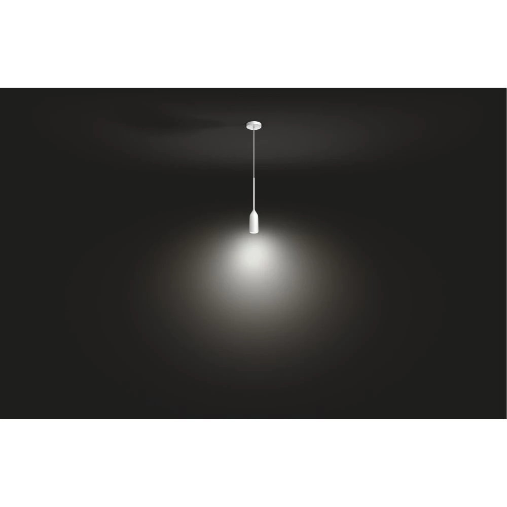 Philips Hue Devote Hue Pendel Hvid 1x9.5W 230V (med Fjernbetjening) 6 Philips Hue Devote Hue Pendel Hvid 1x9.5W 230V (med Fjernbetjening) - Billede 4
