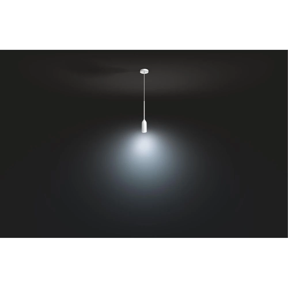 Philips Hue Devote Hue Pendel Hvid 1x9.5W 230V (med Fjernbetjening) 7 Philips Hue Devote Hue Pendel Hvid 1x9.5W 230V (med Fjernbetjening) - Billede 5